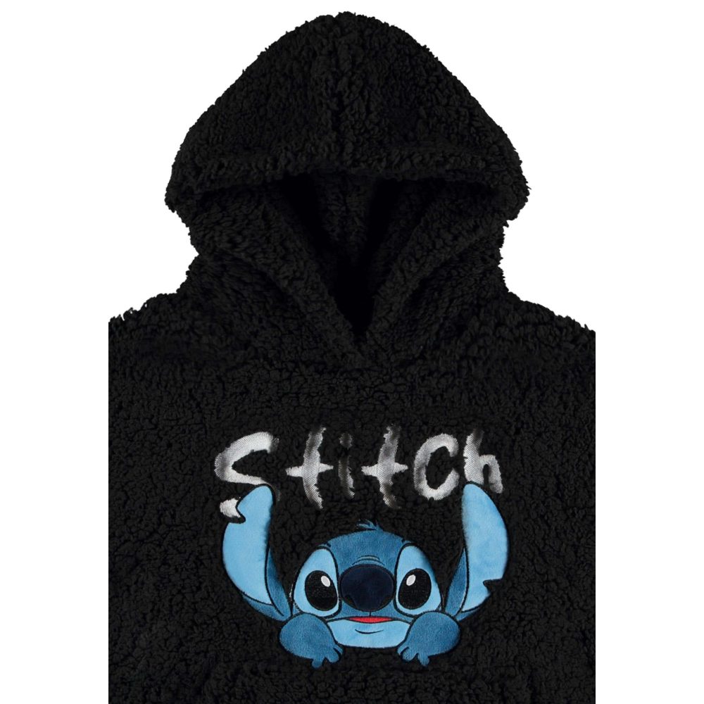 Disney,Lilo & Stitch - Teddy Hoodie/trui - Zwart